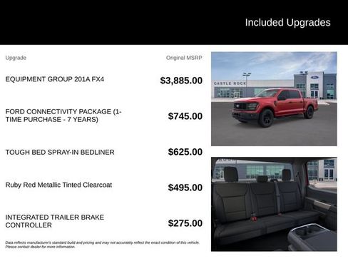 New 2026 Ford F150 STX w/ Equipment Group 201A FX4 AWD/4WD image 5