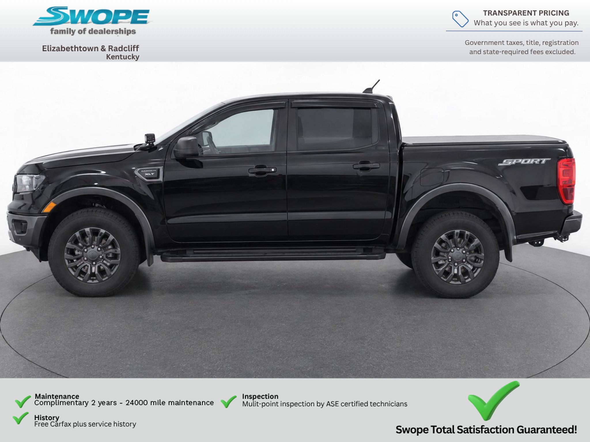Used 2019 Ford Ranger XLT w/ Equipment Group 302A Luxury RWD image 8