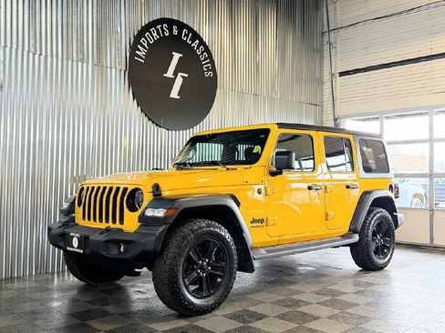 Used 2021 Jeep Wrangler Unlimited Sport image 1