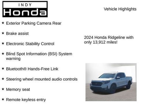 Used 2024 Honda Ridgeline RTL+ image 7
