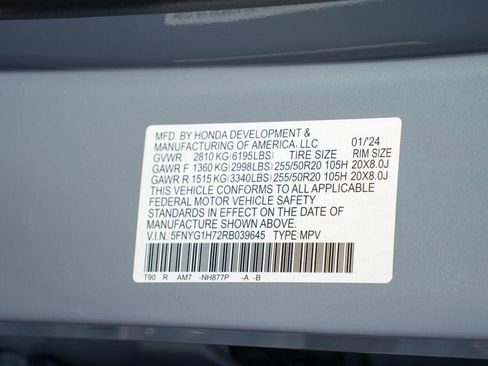 Certified 2024 Honda Pilot Touring image 40
