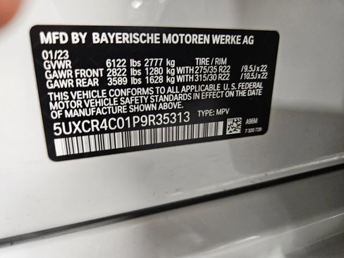 Certified 2023 BMW X5 sDrive40i w/ M Sport Package image 25