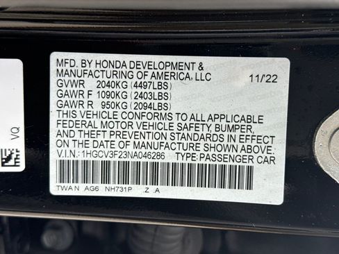 Used 2022 Honda Accord Sport image 30