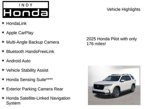 New 2025 Honda Pilot Elite image 7