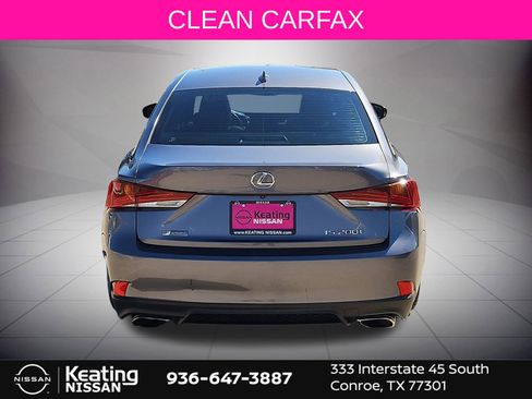 Used 2017 Lexus IS 200t F Sport w/ F Sport Package image 4