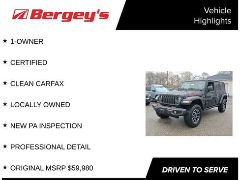 Used 2024 Jeep Wrangler Unlimited Rubicon image 4