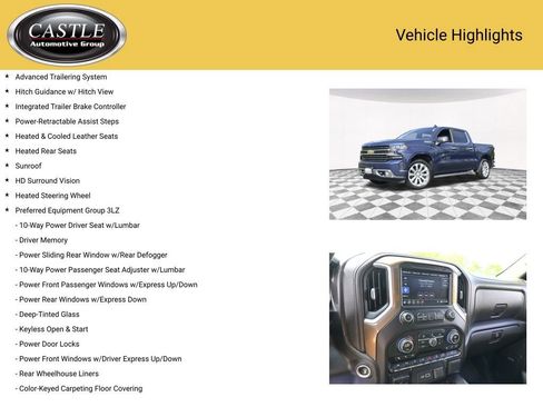 Used 2019 Chevrolet Silverado 1500 High Country w/ Technology Package image 4