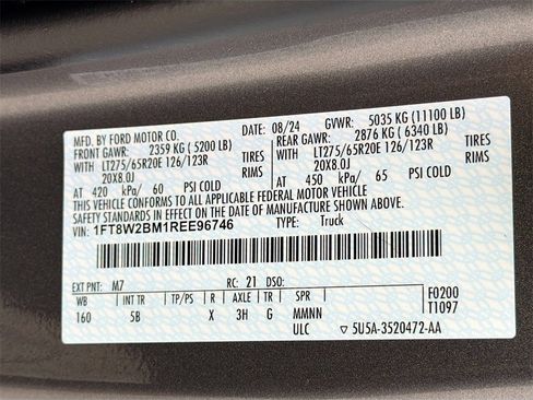 Used 2024 Ford F250 Lariat w/ Lariat Ultimate Package image 36