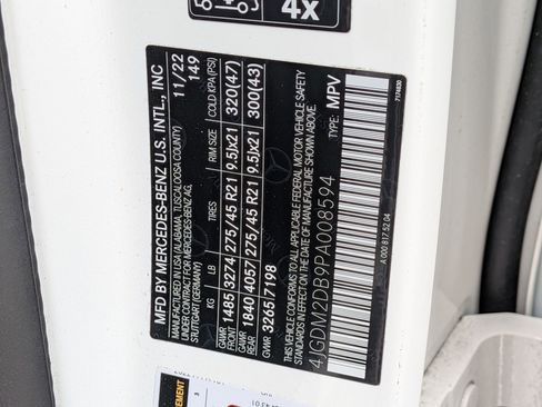 Used 2023 Mercedes-Benz EQS 450+ SUV image 24