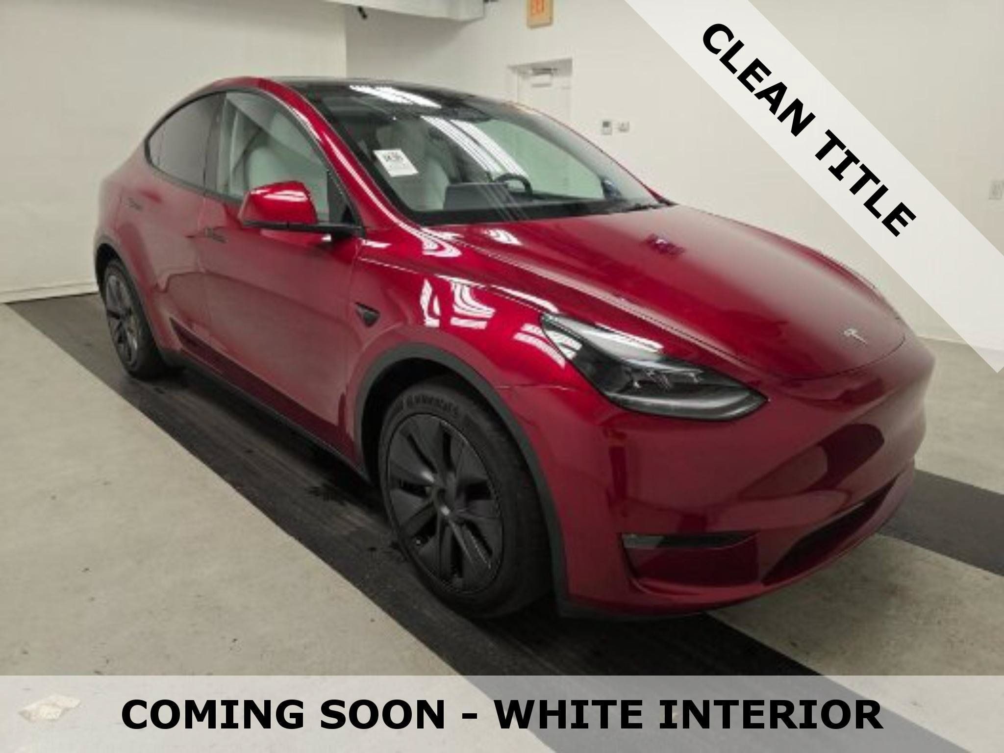 Used 2025 Tesla Model Y Long Range AWD/4WD image 1