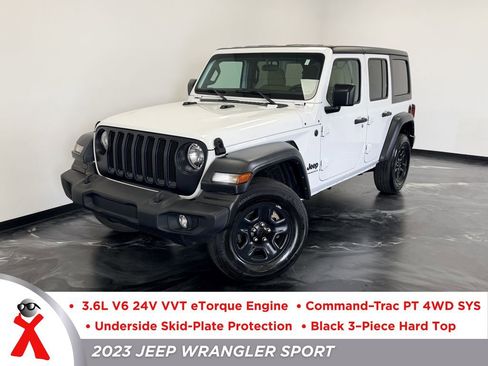Used 2023 Jeep Wrangler Unlimited Sport AWD/4WD image 1