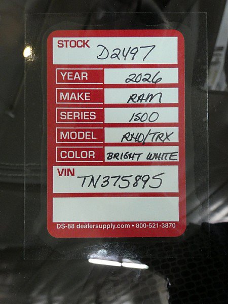New 2026 RAM 1500 RHO AWD/4WD image 30