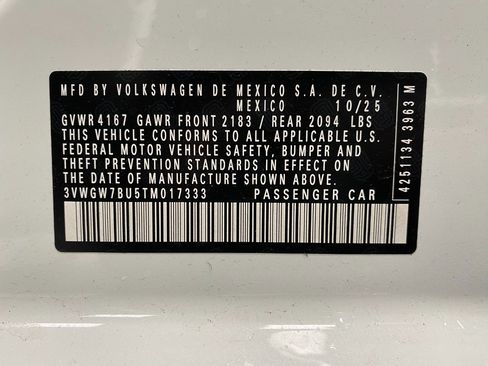 New 2026 Volkswagen Jetta SEL image 30