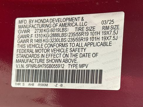 Used 2025 Honda Odyssey Sport-L image 12