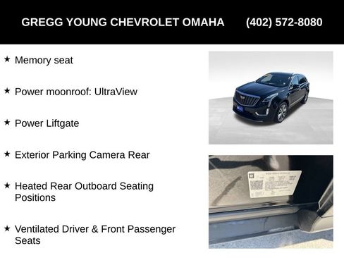 Used 2020 Cadillac XT5 Premium Luxury w/ LPO, Floor Liner Package AWD/4WD image 9