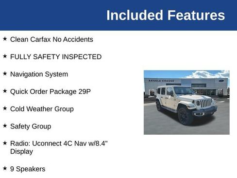 Used 2021 Jeep Wrangler Unlimited Sahara w/ Cold Weather Group AWD/4WD image 5