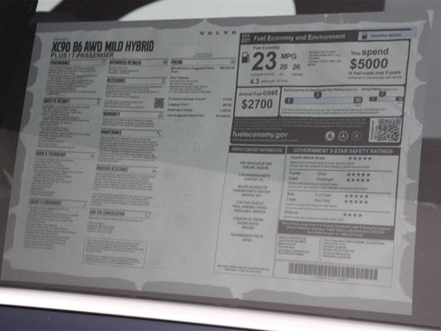 New 2026 Volvo XC90 B6 Plus w/ Protection Package image 18