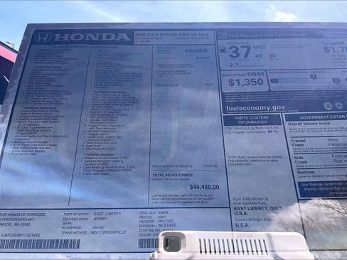 New 2026 Honda CR-V Sport Touring image 18