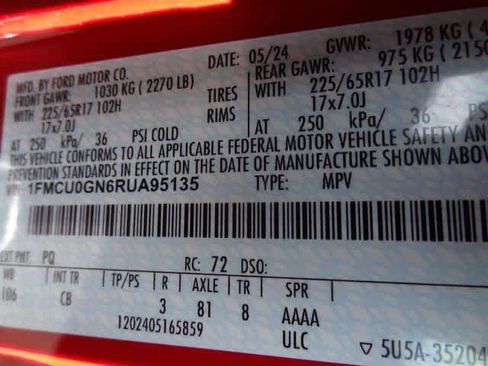 Used 2024 Ford Escape Active image 37