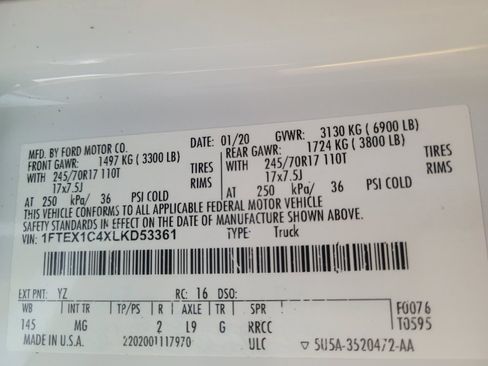 Used 2020 Ford F150 XLT w/ Equipment Group 301A Mid image 33