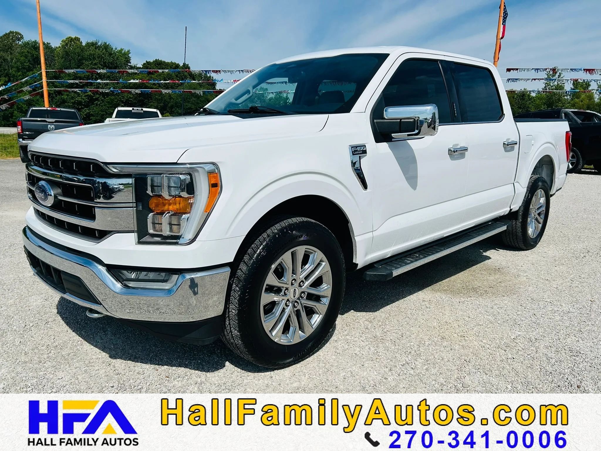Used 2021 Ford F150 Lariat w/ Max Trailer Tow Package AWD/4WD image 1