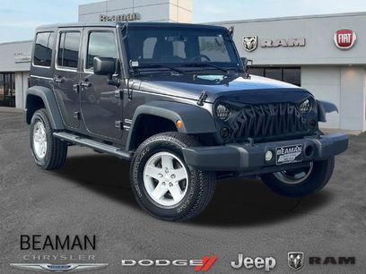 Used 2017 Jeep Wrangler Unlimited Sport w/ Quick Order Package 24S
