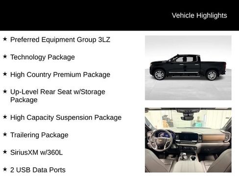 Certified 2024 Chevrolet Silverado 1500 High Country w/ High Country Premium Package AWD/4WD image 27