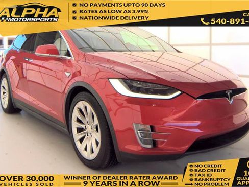 Used 2016 Tesla Model X 90D AWD/4WD image 1