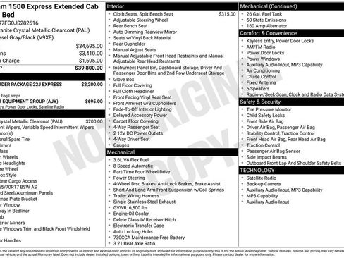 Used 2018 RAM 1500 Express AWD/4WD image 2