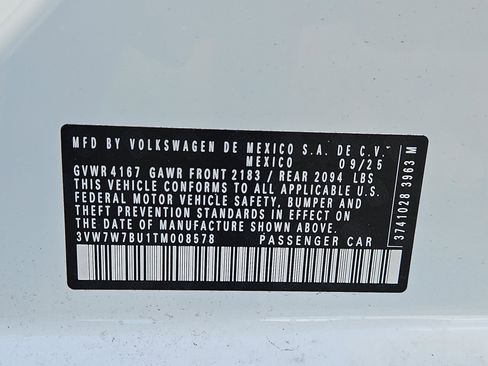 New 2026 Volkswagen Jetta SE image 24