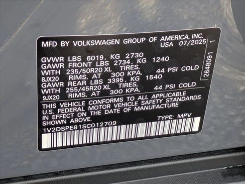 New 2025 Volkswagen ID.4 Pro AWD/4WD image 20