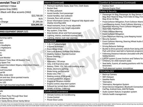 Used 2025 Chevrolet Trax LT FWD image 6
