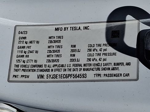 Used 2023 Tesla Model 3 Performance AWD/4WD image 27