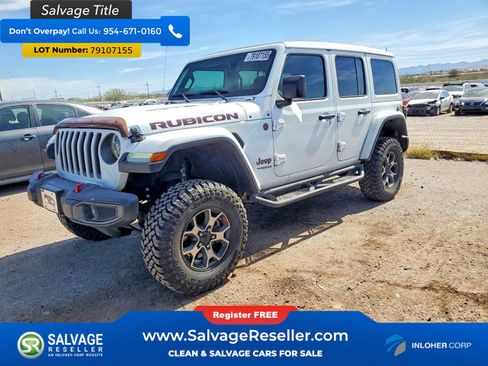 Used 2020 Jeep Wrangler Unlimited Rubicon image 1