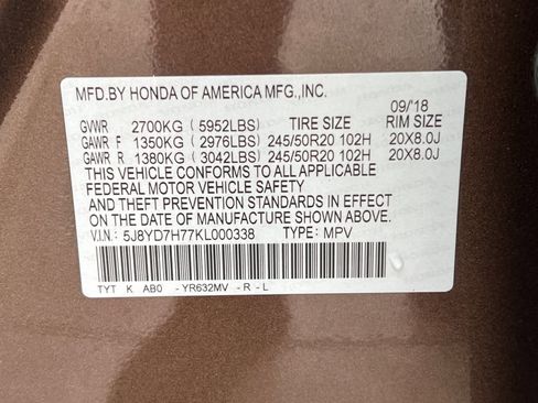 Used 2019 Acura MDX Sport Hybrid w/ Advance Pkg image 33