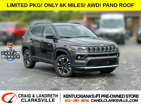 Used 2023 Jeep Compass Limited w/ Sun and Sound Group AWD/4WD image 1