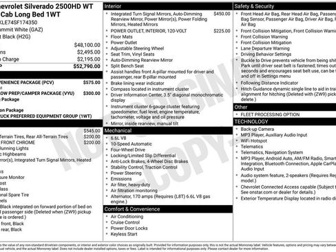 Certified 2025 Chevrolet Silverado 2500 W/T w/ WT Convenience Package AWD/4WD image 11