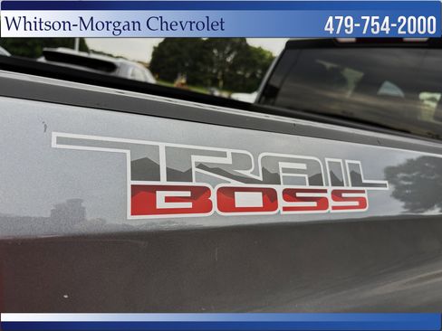 Used 2021 Chevrolet Silverado 1500 Custom Trail Boss w/ LPO, Dark Essentials Package AWD/4WD image 31
