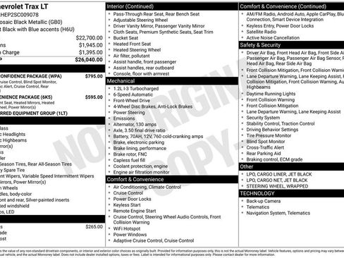 Used 2025 Chevrolet Trax LT w/ Driver Confidence Package FWD image 11