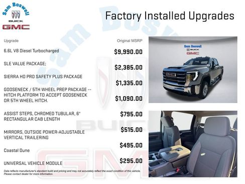 New 2026 GMC Sierra 2500 SLE w/ SLE Value Package; image 3