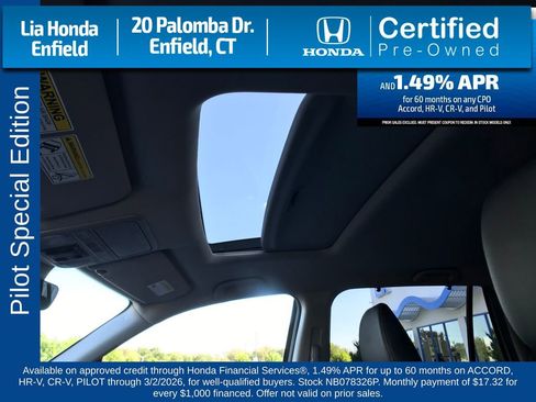 Certified 2022 Honda Pilot Special Edition image 17