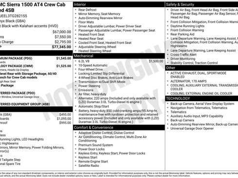 New 2026 GMC Sierra 1500 AT4 w/ AT4 Premium Package AWD/4WD image 3