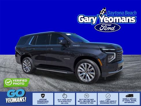 Used 2025 Chevrolet Tahoe High Country image 1