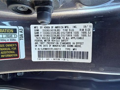 Used 2015 Honda CR-V LX image 33