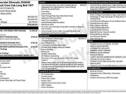 New 2026 Chevrolet Silverado 3500 W/T