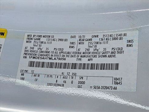 Used 2021 Ford Bronco 2-Door AWD/4WD image 21