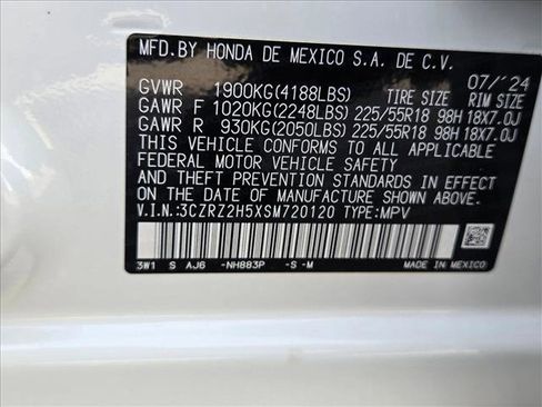 Certified 2025 Honda HR-V Sport image 23