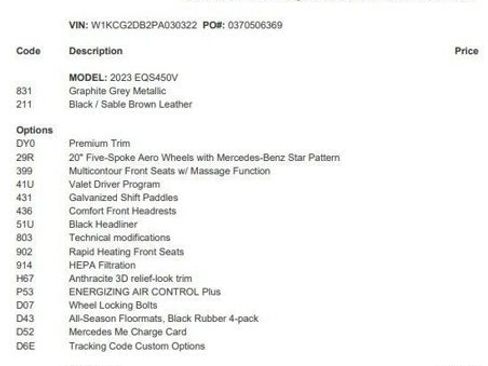 Certified 2023 Mercedes-Benz EQS 450+ Sedan image 3