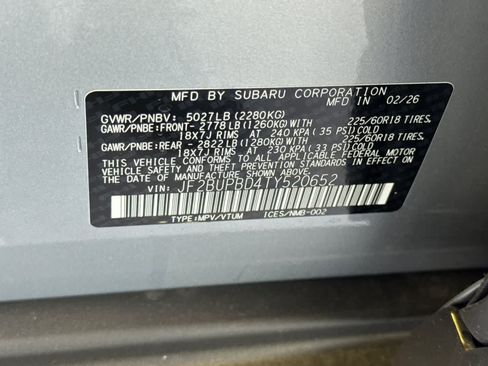 New 2026 Subaru Outback Premium AWD/4WD image 32