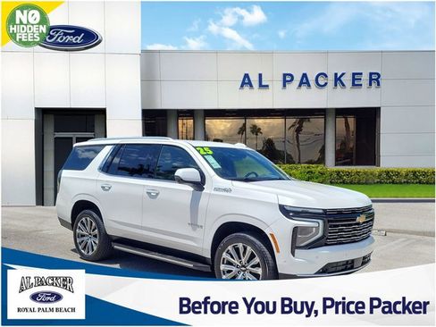 Used 2025 Chevrolet Tahoe High Country AWD/4WD image 1